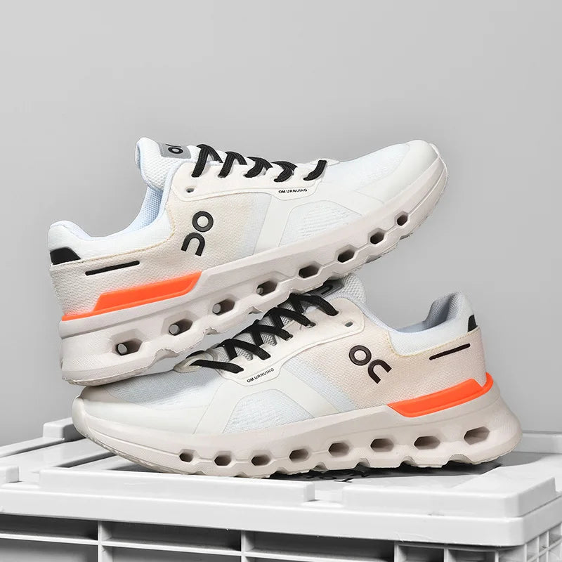 Men Running Shoes Outdoor Sneakers Comfortable Breathable Mesh Casual Fashion Trainer Race Walking Athletic Training Cushioning