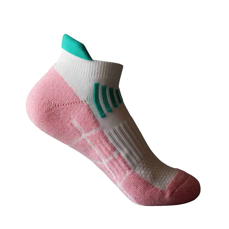 Socks Woman Running Short Socks Advanced Sports Socks Looped Back Color Socks Compression Calcetines Ciclismo Hombre Cycling