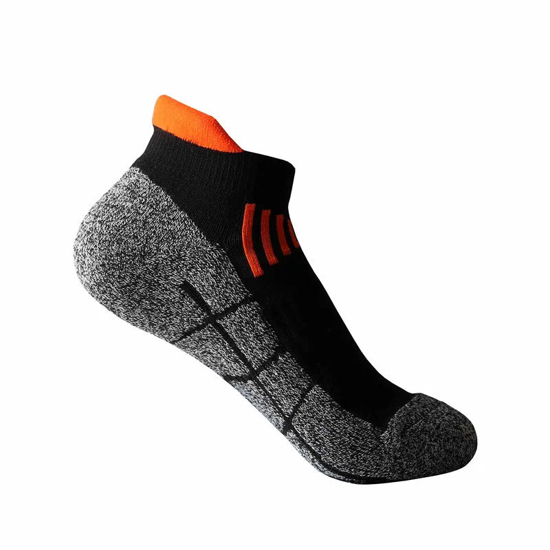 Socks Woman Running Short Socks Advanced Sports Socks Looped Back Color Socks Compression Calcetines Ciclismo Hombre Cycling
