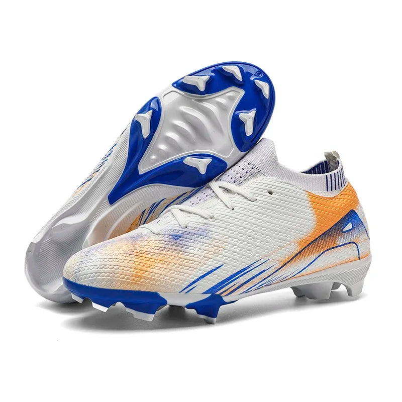 New Men Soccer Shoes Futsal Mid-top Football Boots Cleats Sneakers Non-Slip High-quality Match Indoor Hot-selling FG/TF