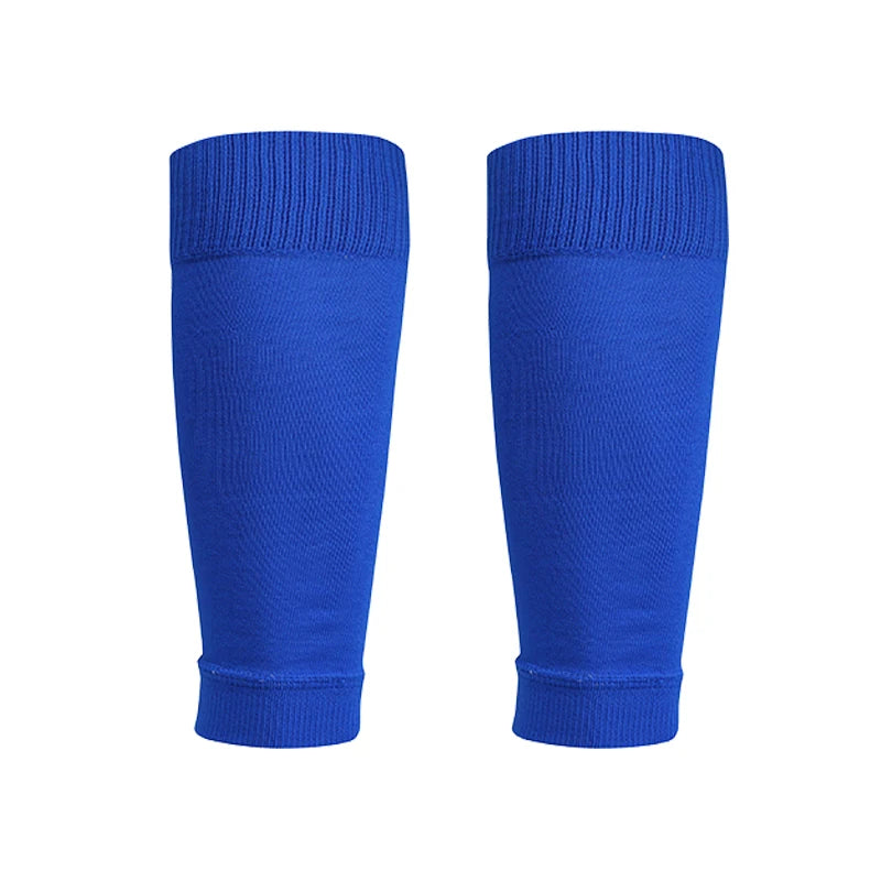  1 Pairs Leg Warmers Football Sports Socks Without Foot Adults Shin Guard Calf Socks Kids Leg Compression Socks Protection Gear
