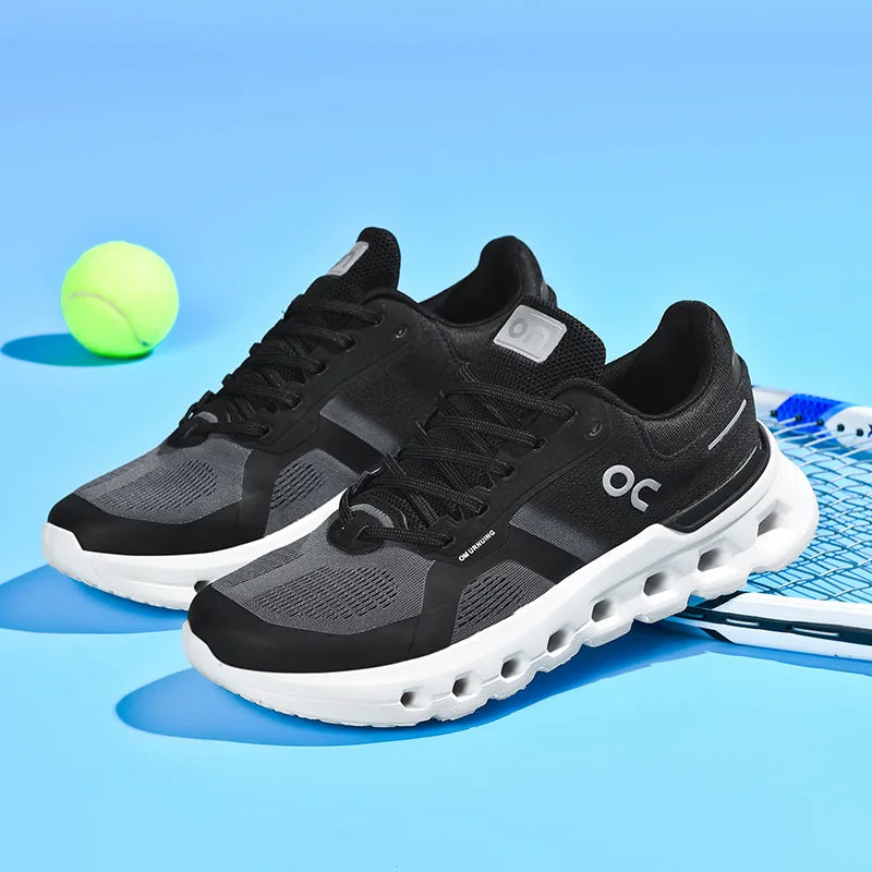 Men Running Shoes Outdoor Sneakers Comfortable Breathable Mesh Casual Fashion Trainer Race Walking Athletic Training Cushioning