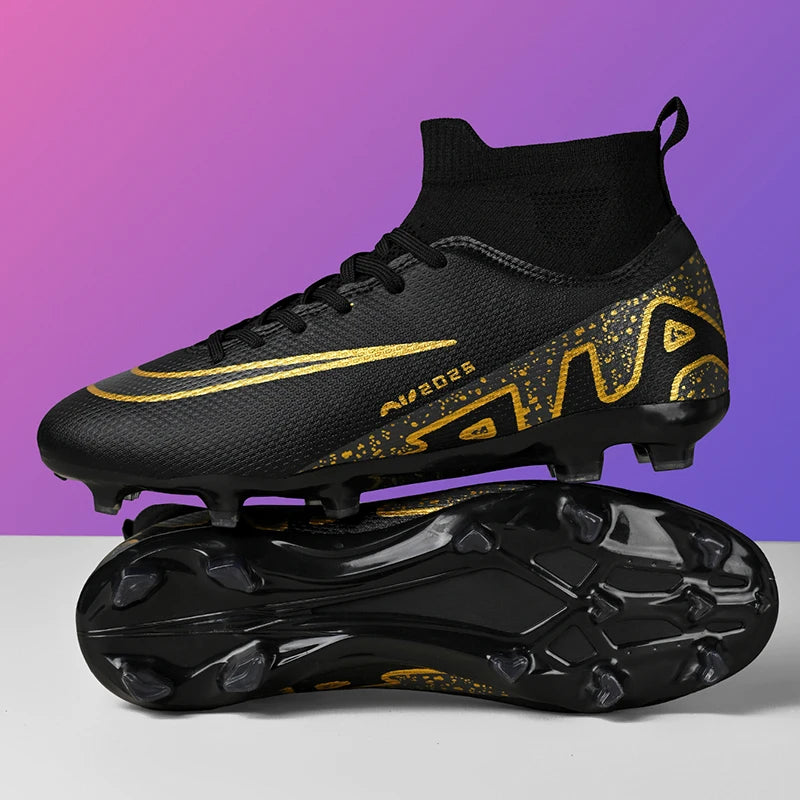New Men Women Professional Football Boots Ultralight Hot Sale Cleats Soccer Shoes Unisex Futsal High-quality TF/FG Sneakers