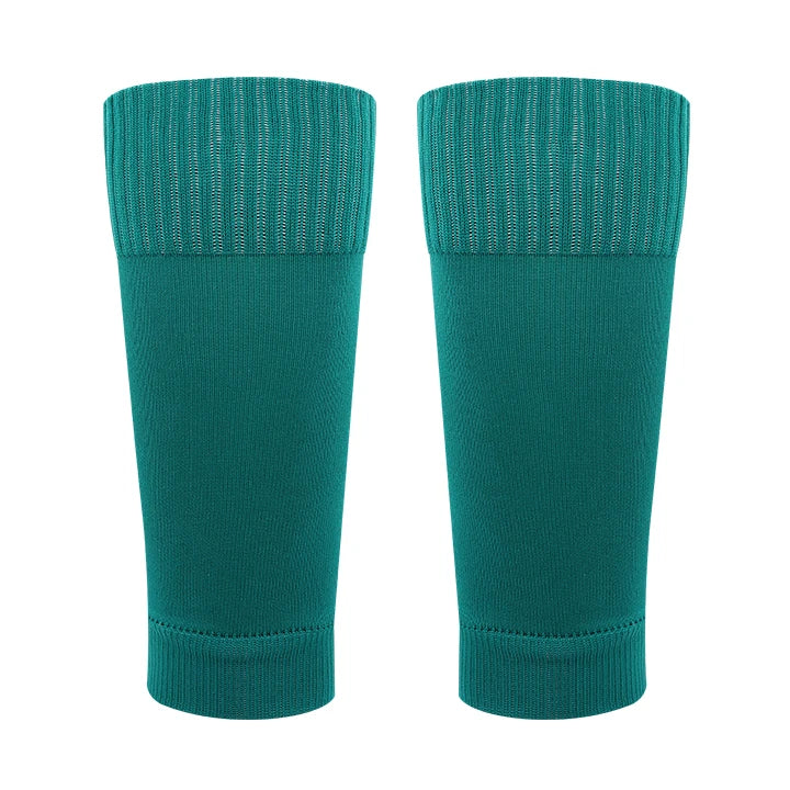  1 Pairs Leg Warmers Football Sports Socks Without Foot Adults Shin Guard Calf Socks Kids Leg Compression Socks Protection Gear