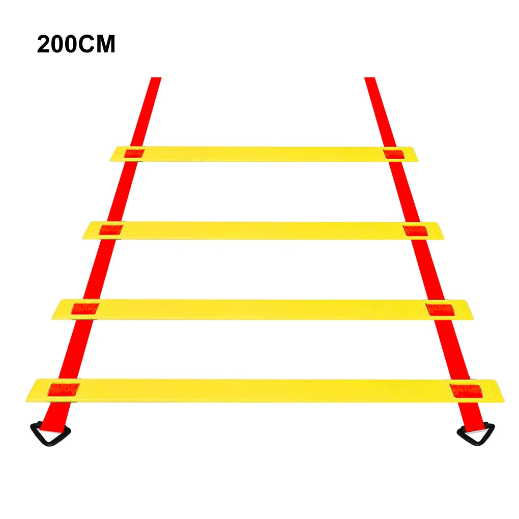 2M-10M Adjustable Agility Speed Ladder Stairs Nylon Straps Training Ladders Agile Staircase for Soccer Football Speed Ladder