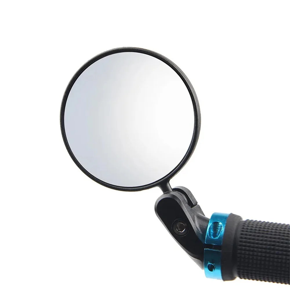HD Bicycle Rearview Mirror with Adjustable Handlebar - Improve Safety and Visibility While Riding