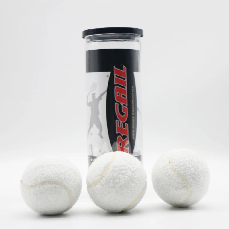 REGAIL Colorful Balls 3pcs Tennis Ball Training Tennis Balls Outdoor Sports Professtiona Trainingl Tennis