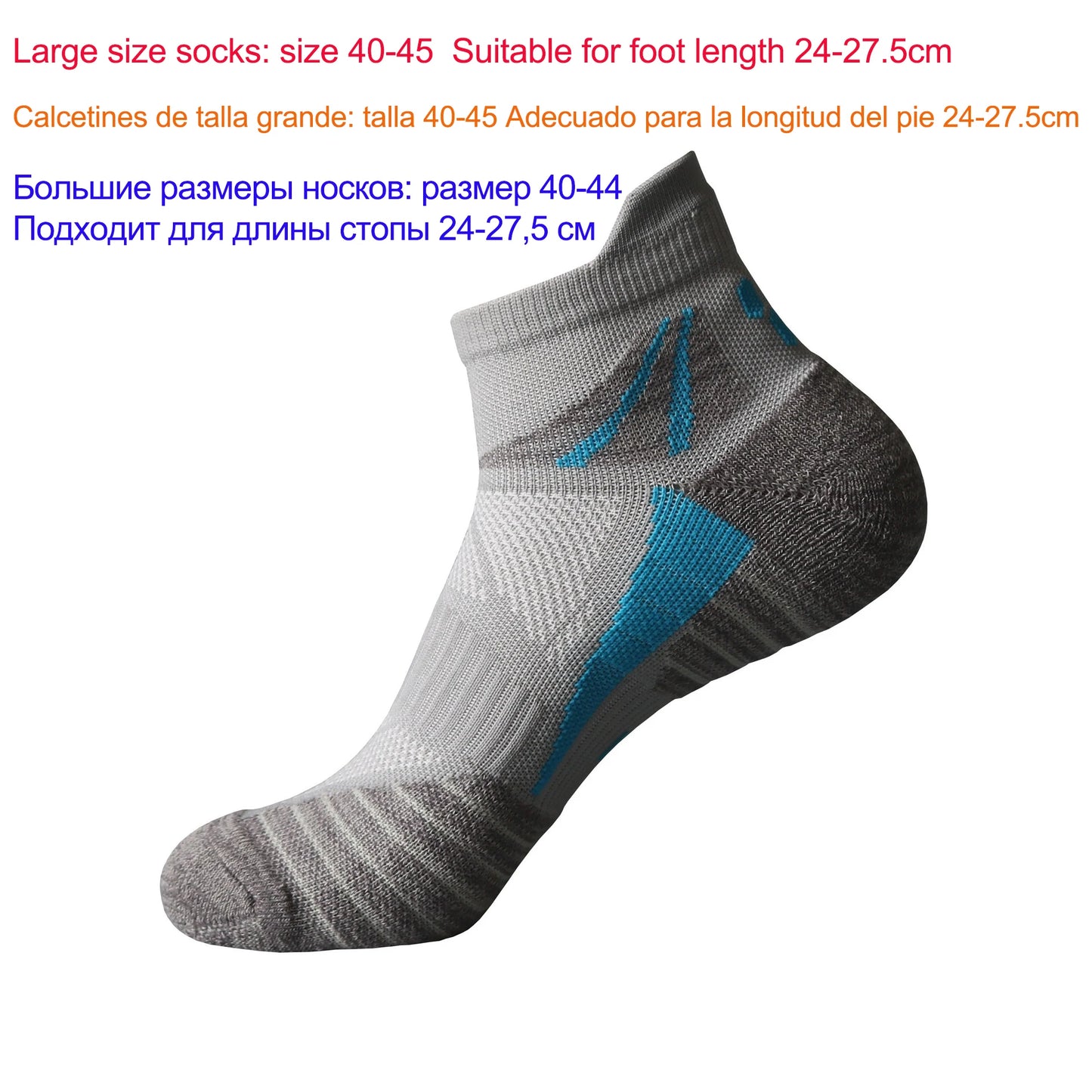 Socks Woman Running Short Socks Advanced Sports Socks Looped Back Color Socks Compression Calcetines Ciclismo Hombre Cycling