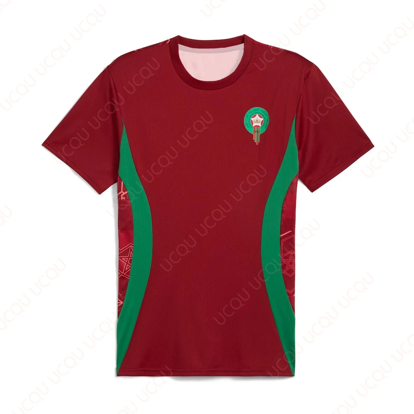 moto Morocco National Team 2025 Quick Dry Outdoor Jersey Summer Classic Casual Loose Fit Tee for Adults - Exercise Friendly