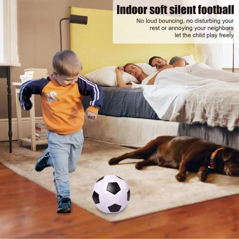 Silent Soccer Ball Indoor Silent Foam Football Lightweight Mute Bouncing Ball Air Bounce Silent Basketball Ball Silent Ball