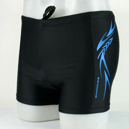 Brand Men's Swim Shorts Racing Swimsuit Man Swimming Trunks Swimming Briefs Breathable Swimwear Men Boxer Board Shorts XL-XXXXL