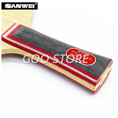 SANWEI FEXTRA 7 Table Tennis Blade 7 Ply Wood All-around Japan Tech (Stiga Clipper CL Structure) Ping Pong Racket Bat Paddle