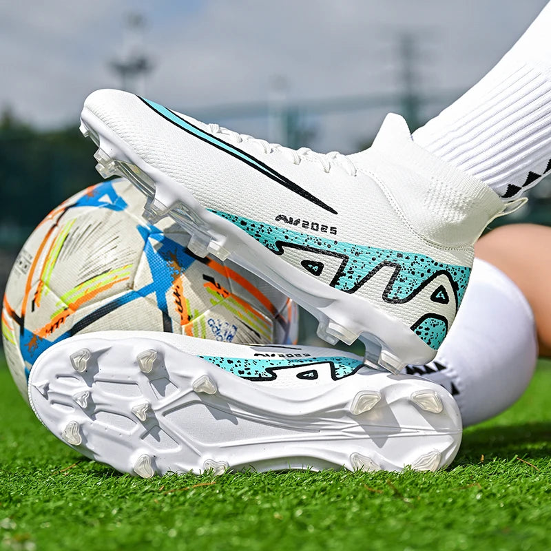 New Men Women Professional Football Boots Ultralight Hot Sale Cleats Soccer Shoes Unisex Futsal High-quality TF/FG Sneakers
