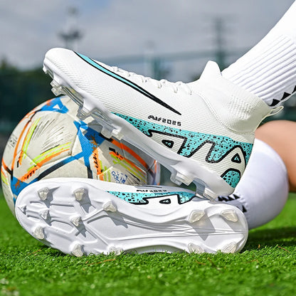New Men Women Professional Football Boots Ultralight Hot Sale Cleats Soccer Shoes Unisex Futsal High-quality TF/FG Sneakers