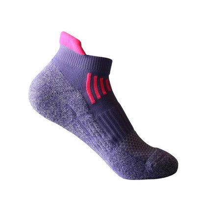 Socks Woman Running Short Socks Advanced Sports Socks Looped Back Color Socks Compression Calcetines Ciclismo Hombre Cycling