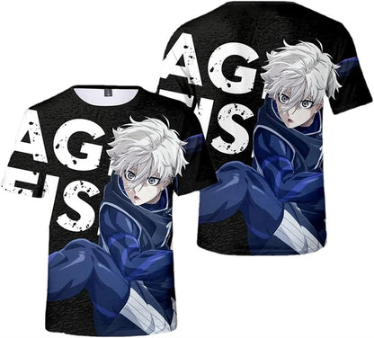 Anime Blue Lock 3D Printed Men/Women Children T Shirt Fashion Harajuku Style Y2k Football T-shirt Oversized Short Sleeve Tops