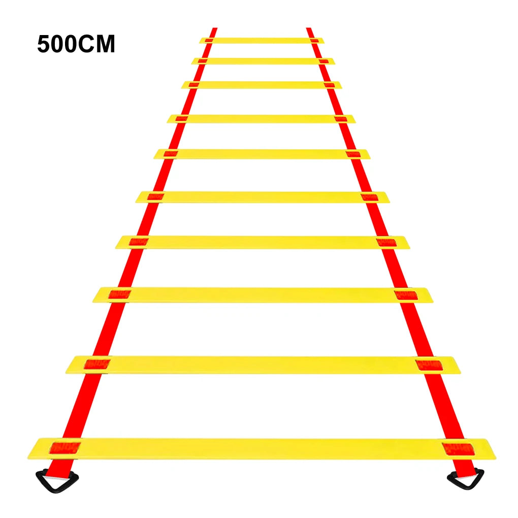 2M-10M Adjustable Agility Speed Ladder Stairs Nylon Straps Training Ladders Agile Staircase for Soccer Football Speed Ladder