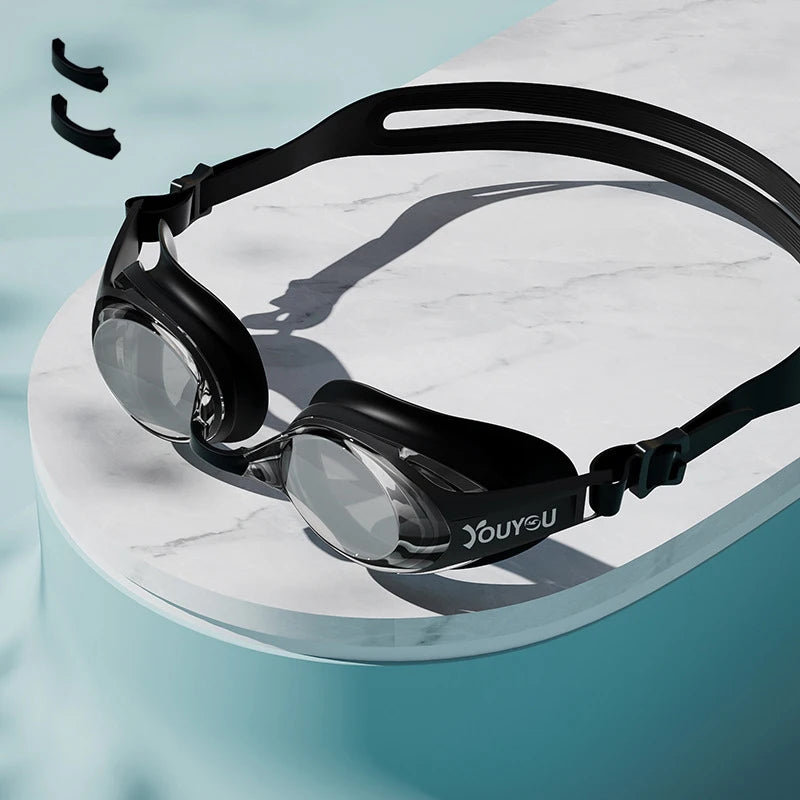 Swimming Goggles Adult Professional Pool Goggles Waterproof Swim Glasses Anti Fog UV Protection Swim Goggles for Men Women Youth
