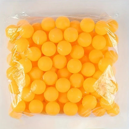 Premium PP Table Tennis Balls, Ideal for Party Games, Company Game Props, Team Building Interactive Games, Education, Cat Toys