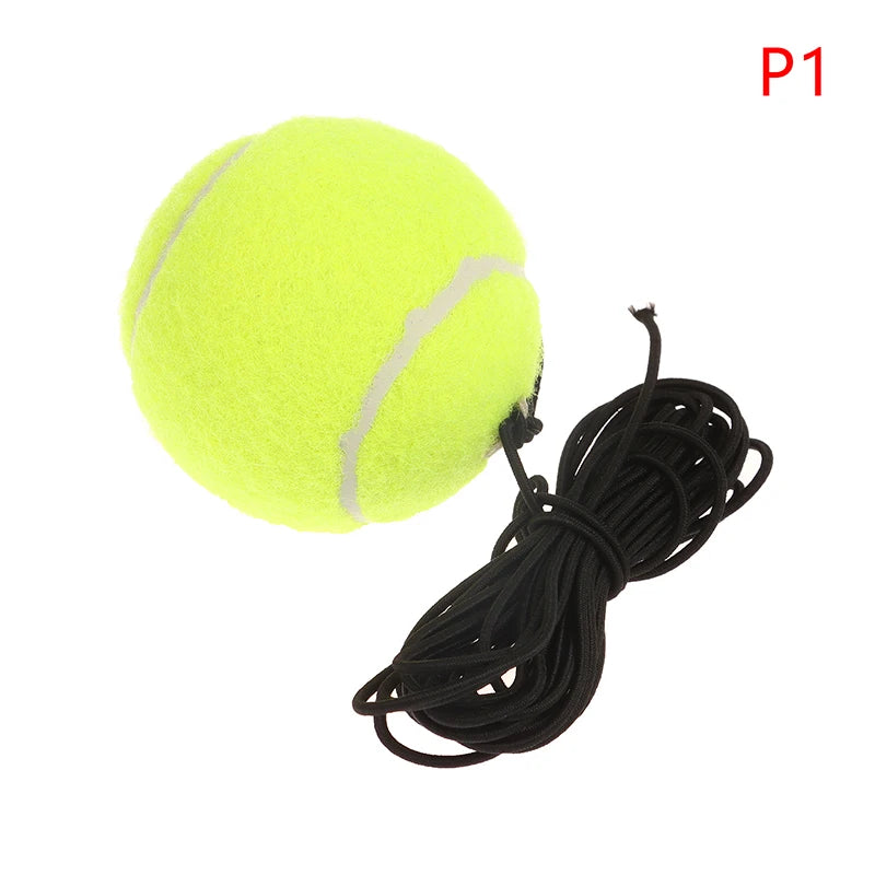 Self-Training Solo Tennis Ball Assistant with Elastic Rope for Beginners and Professionals
