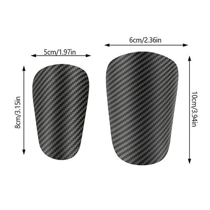 1Pair Mini Football Shin Pad Wear-resistant Shock Soccer Leg Training Protector Lightweight Soccer Training Shank Board