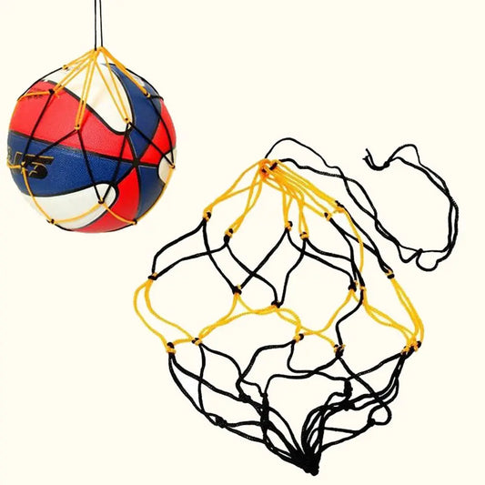 practical Ball Bag Football Basketball Net Bag Mesh Bag