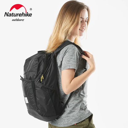 Naturehike Backpack 170g 22L Ultralight Shoulder Bag Women Man Outdoor Camping Travel Climbing Trekking Waterproof Folding Bags