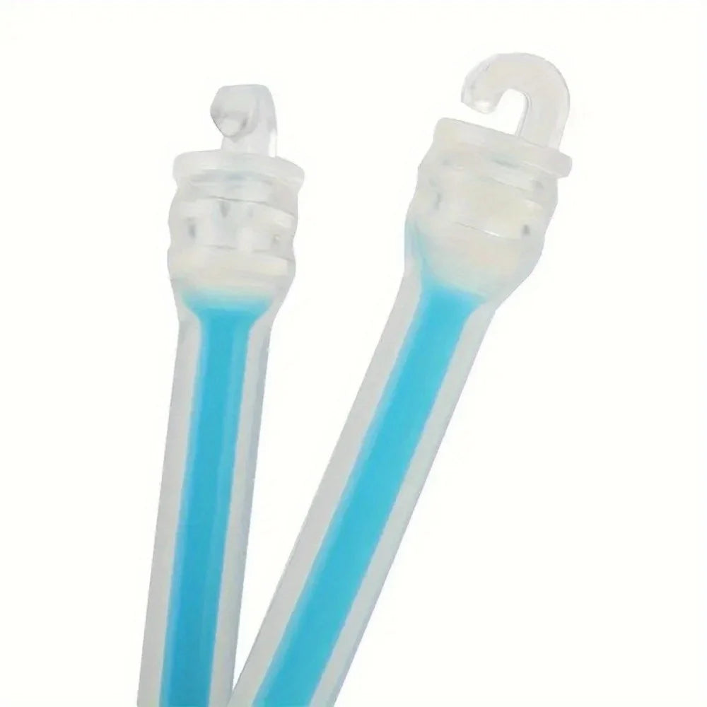 Tennis Vibration Dampeners - Silicone Long Bar Shock Absorbers for Racket/Squash/Badminton, Anti-Slip Design w/Tool-Free Install
