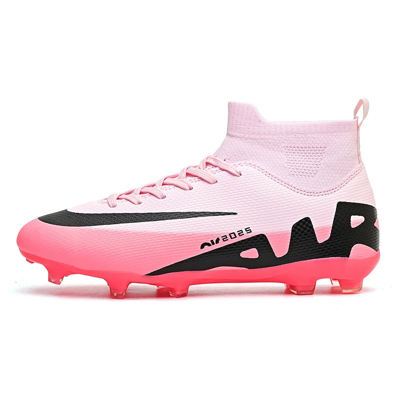 New Men Women Professional Football Boots Ultralight Hot Sale Cleats Soccer Shoes Unisex Futsal High-quality TF/FG Sneakers