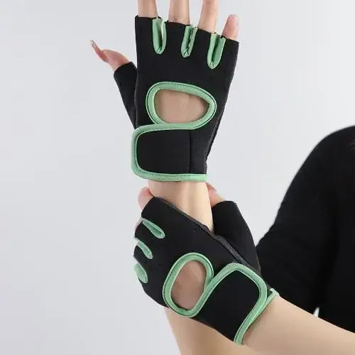 Weightlifting Gloves Half Finger Breathable Non-slip Gel Pad Bodybuilding Training Dumbbells Gloves Women Men Fitness Gym Gloves