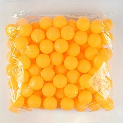 Premium PP Table Tennis Balls, Ideal for Party Games, Company Game Props, Team Building Interactive Games, Education, Cat Toys