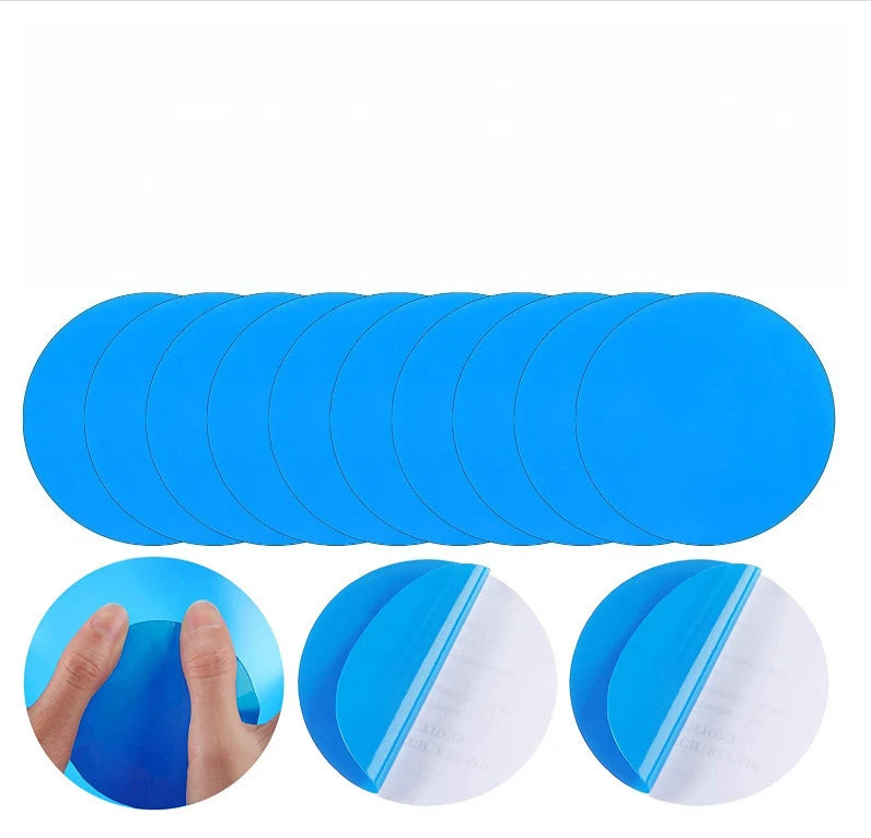 10/20 Pieces Underwater Self-adhesive Swimming Pool Patch, PVC Swimming Pool Repair Kit, Underwater Repair Swimming Pool Patch