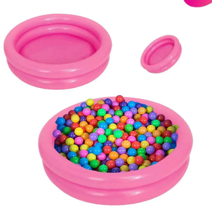 Foldable Summer Inflatable Swimming Pool 60cm PVC Baby Swimming Pool Round Outdoor Play Water Bathtub for Kids