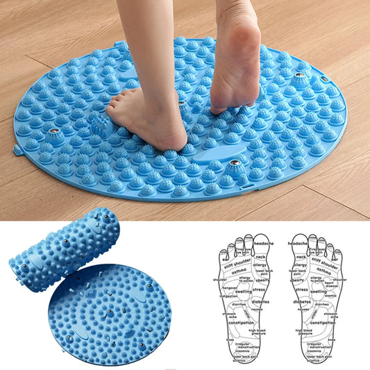 Foot Massage Acupressure Mat Muscle Relaxation Acupuncture Mat Home Fitness Equipment Pilates Yoga Accessories Foot Training