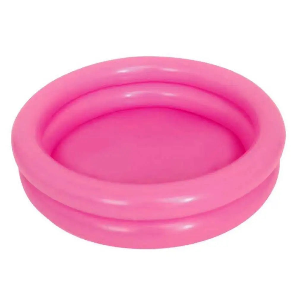 Foldable Summer Inflatable Swimming Pool 60cm PVC Baby Swimming Pool Round Outdoor Play Water Bathtub for Kids