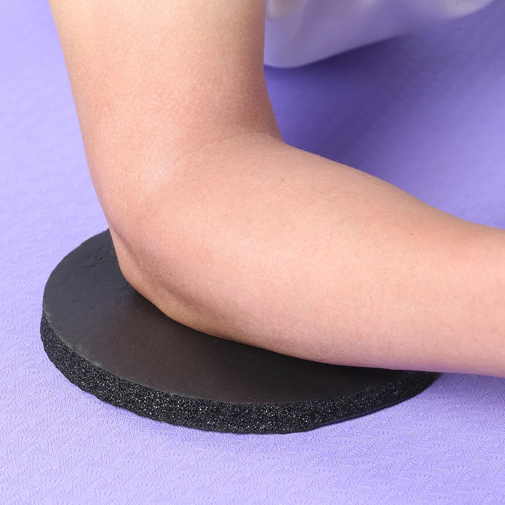 2Pcs 170x15MM Yoga Knee And Elbow Pads Circular Kneeling Mat Yoga Push Up Mats Home Fitness Sports Protection Anti Slip Mat Disc