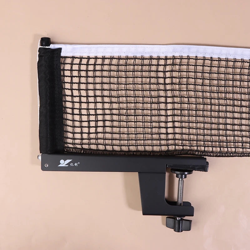 Standard Clip-on Type Table Tennis Mesh Net Professional Ping Pong Table Net Rack Kit Accessories Table Tennis Sports Equipment