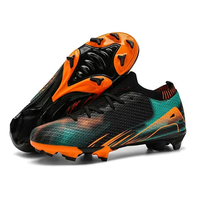 New Men Soccer Shoes Futsal Mid-top Football Boots Cleats Sneakers Non-Slip High-quality Match Indoor Hot-selling FG/TF