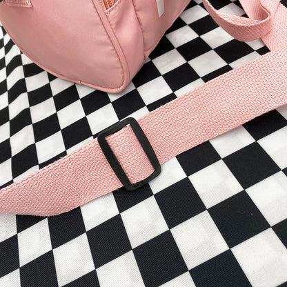 Oxford Fitness Bag Multifunctional Small Sports Backpack Purse Adjustable Strap Large Capacity with Zipper for Outdoor Football