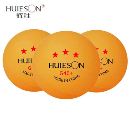 Huieson G40+ Professional Ping-pong Balls 3 Star Polymer Material Table Tennis Balls TTF Standard Table Tennis For Competition