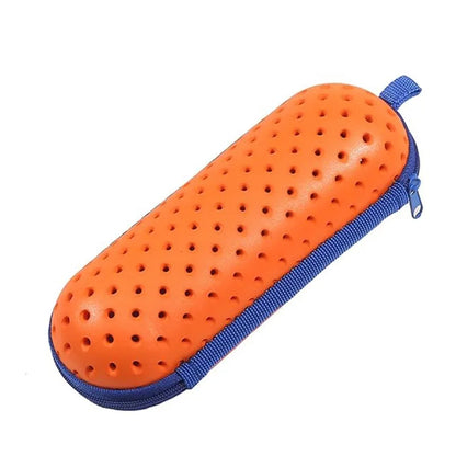 EVA Soft Swimming Glasses Organizer Protector Glasses Case Swimming Gear Breathable Drainage Hole Portable Goggles Cover