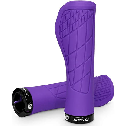 BUCKLOS MTB Handlebar Grips Ergonomic Comfortable Mountain Bike Lokc Grips Bicycle Soft Rubber Handlebar Grip Bike Accessories