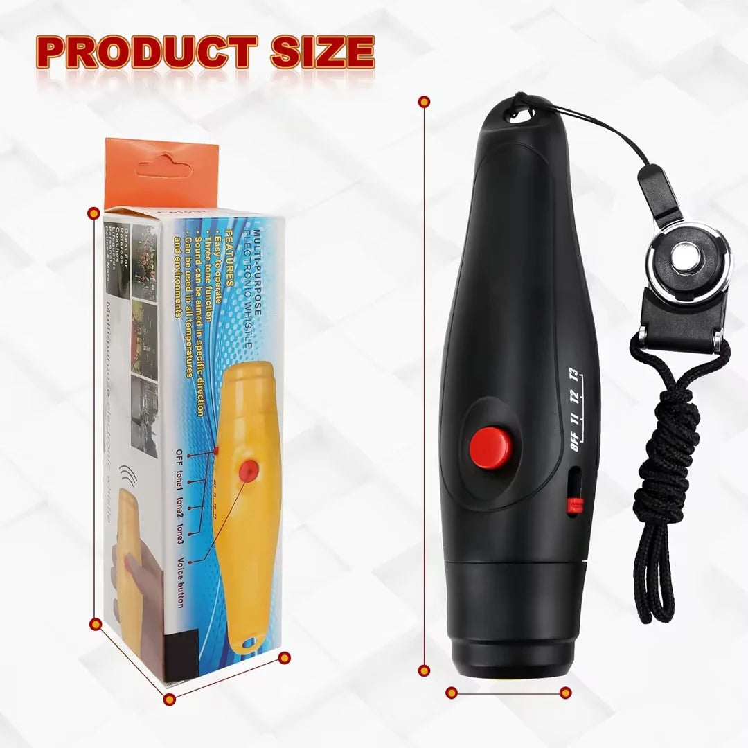Electronic Whistle for Coaches 3 Sound Effects School Teacher Sports Traning Whistle With Lanyard