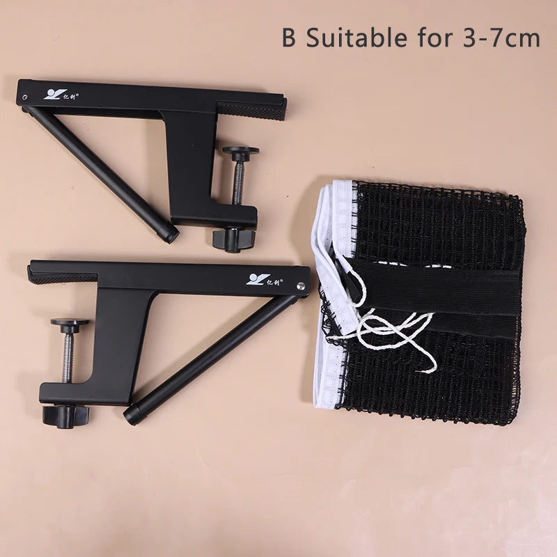 Standard Clip-on Type Table Tennis Mesh Net Professional Ping Pong Table Net Rack Kit Accessories Table Tennis Sports Equipment