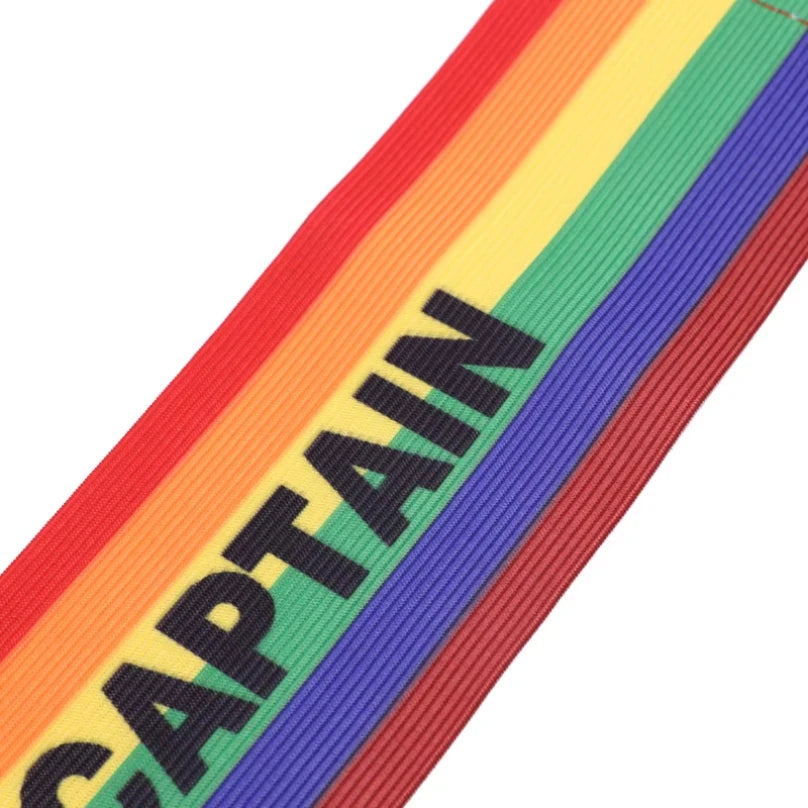 1PC Football Captain Armband Adjustable Sports Captain Armband With CAPTAIN Logo Captain's Armband For Soccer Rugby Basketball