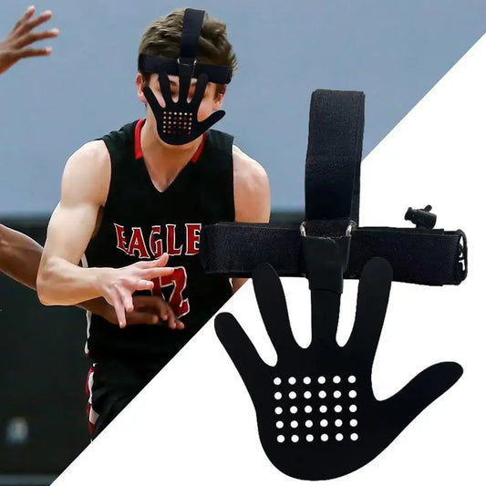 Basketball Defensive Masque Face Guarding Basketball Defensive Masque Guard Shooter Jump Basketball Game Training Equipment