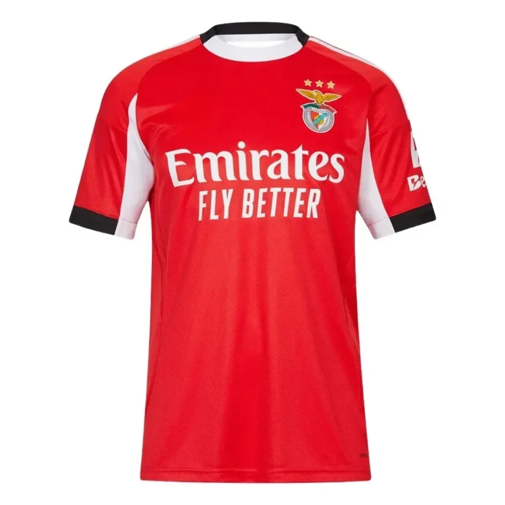 2025 New Portugal Benfica Home Shirt, Men's Quick Drying Breathable T-shirt, Benfica Away Shirt, Football Training Top