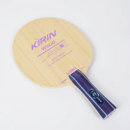 Original Loki Table Tennis Blade K1-T 5ply Wood Ping Pong Racksts Kirin Series Blade FL/CS/FL-X for Children Pure Wood Rackets
