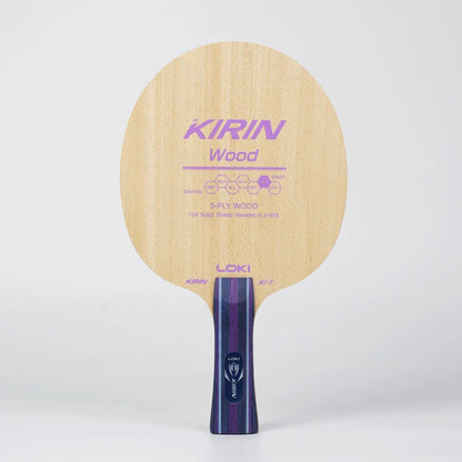Original Loki Table Tennis Blade K1-T 5ply Wood Ping Pong Racksts Kirin Series Blade FL/CS/FL-X for Children Pure Wood Rackets