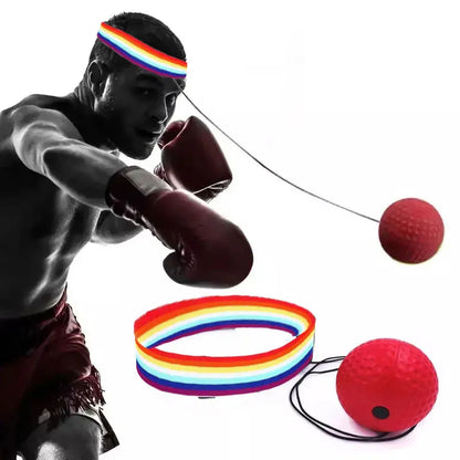 1 piece of boxing reaction ball, boxing speed ball, decompression, evasion, Sanda training equipment, home boxing head mounted r
